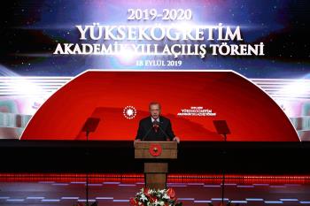 “2019-2020 Yükseköğretim Akademik Yılı Açılış Töreni” Cumhurbaşkanlığı Külliyesi’nde Gerçekleşti